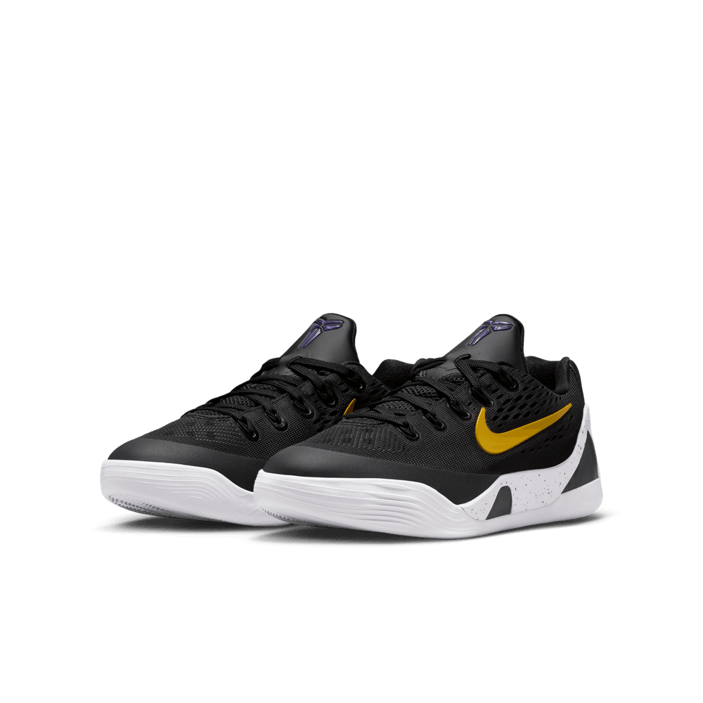 Kobe Bryant Kobe IX Big Kids' Basketball Shoes (GS) 'Black/Gold/White'