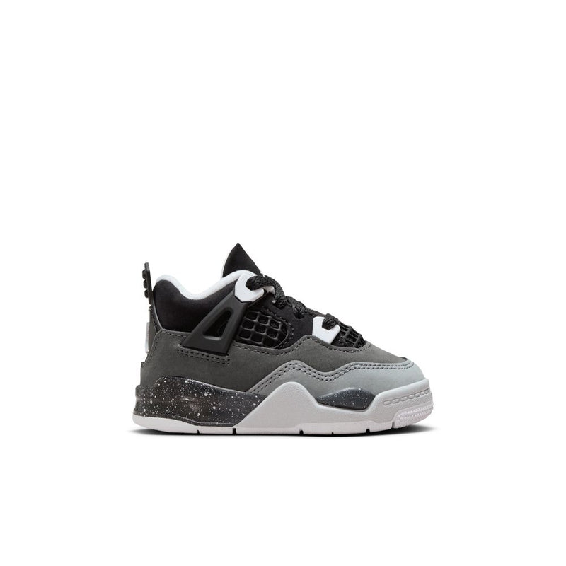 Jordan 4 Retro "Fear" Baby/Toddlers Shoes (TD) 'Black/White/Anthracite'