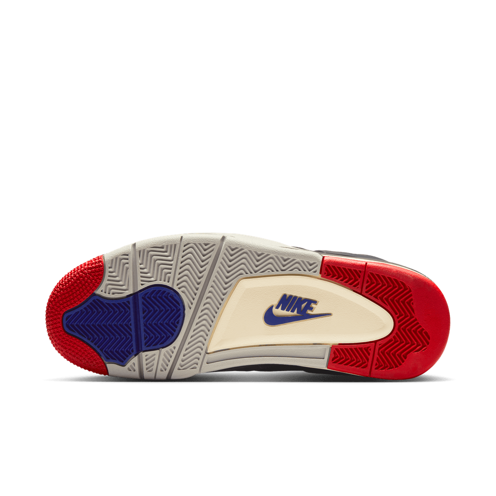 Air Jordan 4 Retro Men's Shoes 'Black/Red/Blue/Smoke Grey'