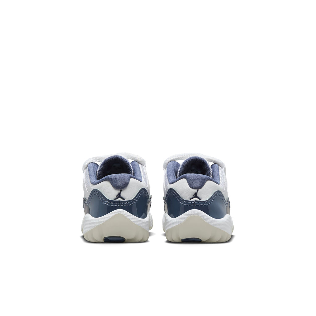 Jordan 11 Retro Low "Diffused Blue" Baby/Toddler Shoes (TD) 'White/Navy/Diffused Blue'