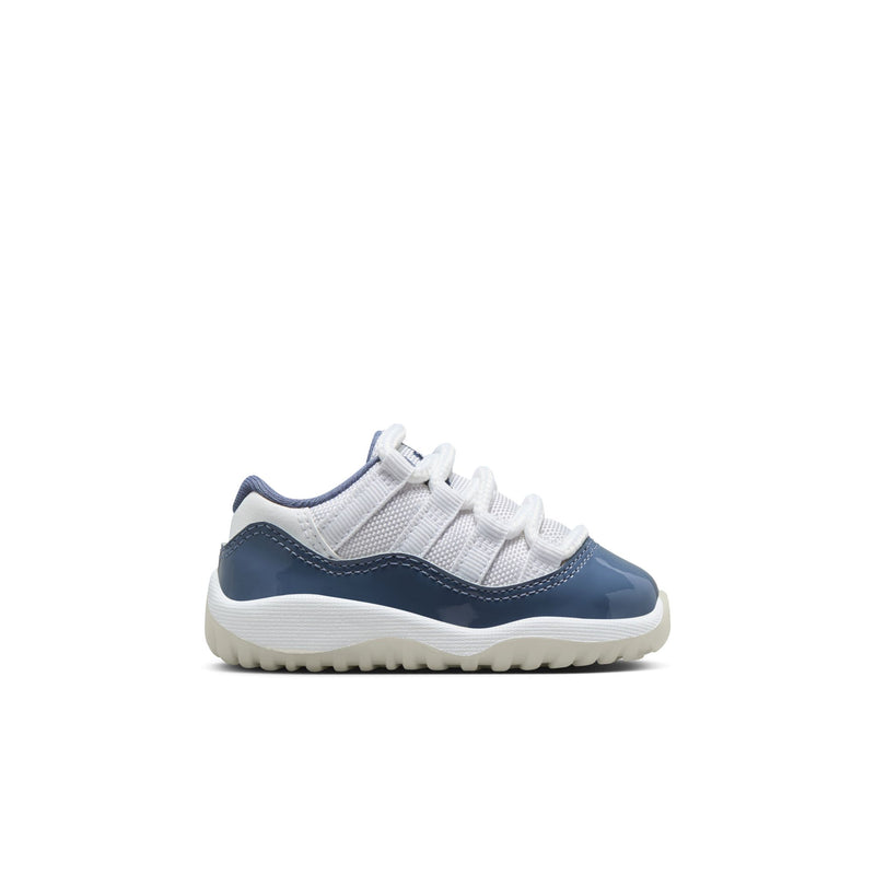 Jordan 11 Retro Low "Diffused Blue" Baby/Toddler Shoes (TD) 'White/Navy/Diffused Blue'