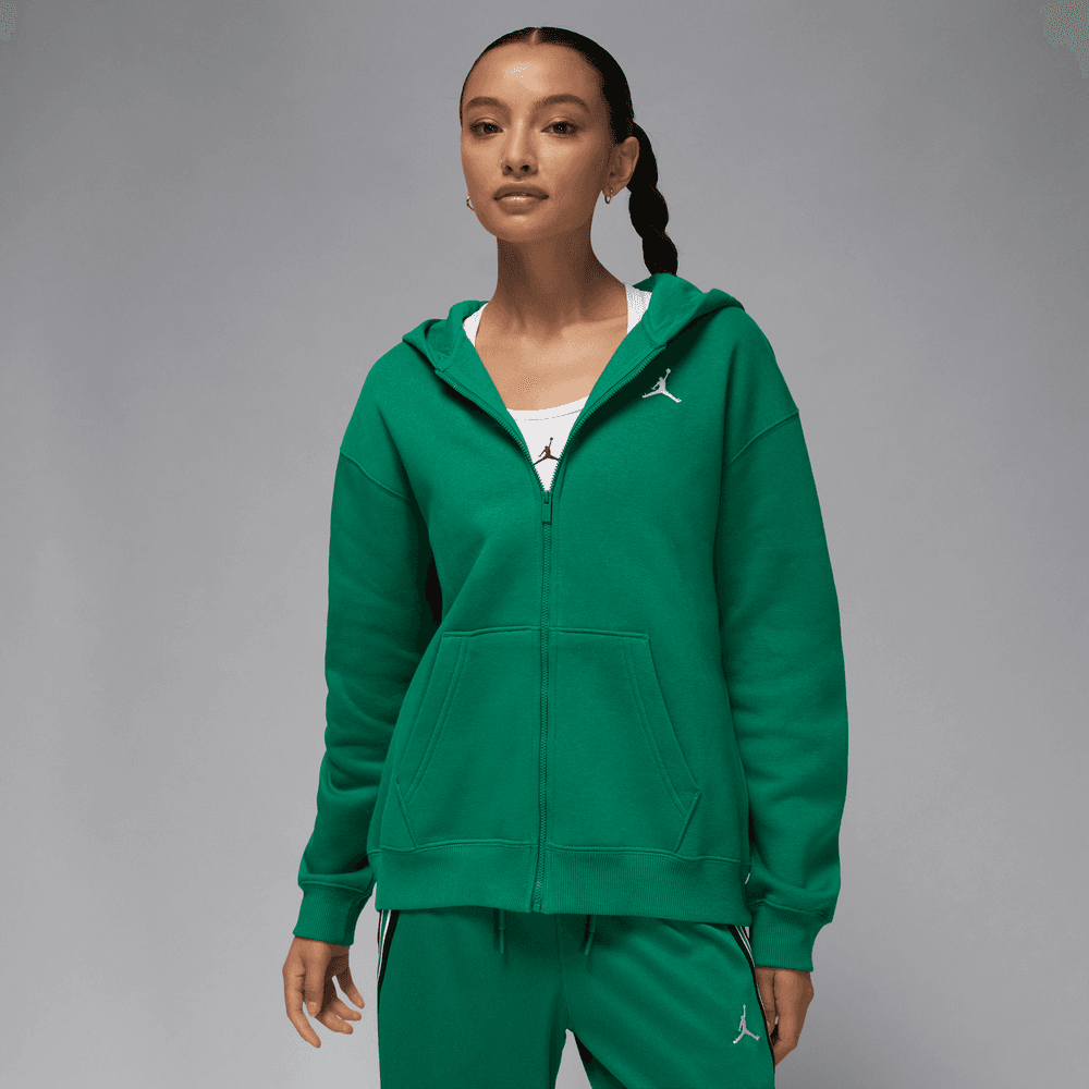 Jordan Brooklyn Fleece Women's Full-Zip Hoodie 'Malachite'