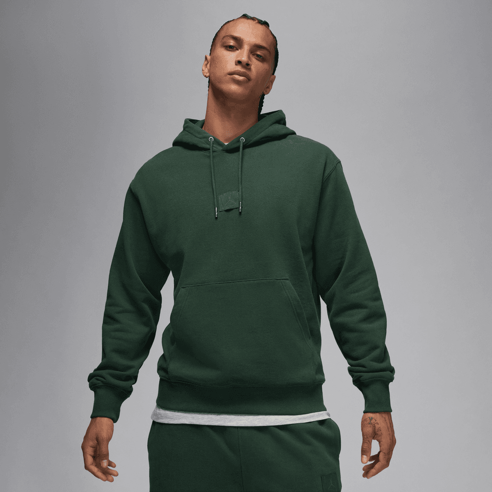 Jordan Flight Fleece Men's Pullover Hoodie 'Midnight Green'
