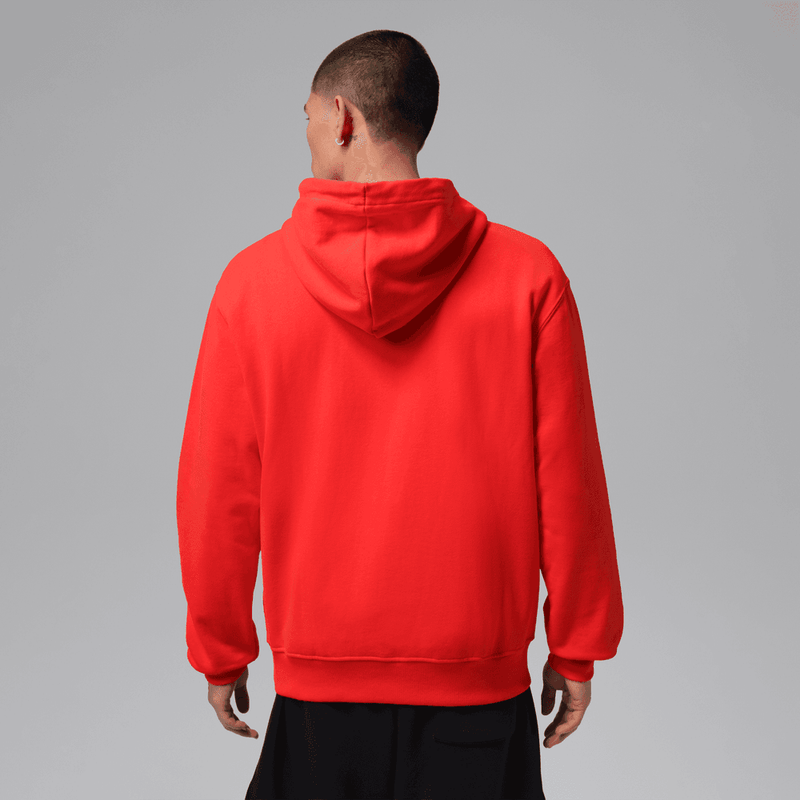 Jordan Flight Fleece Men's Pullover Hoodie 'Chile Red'
