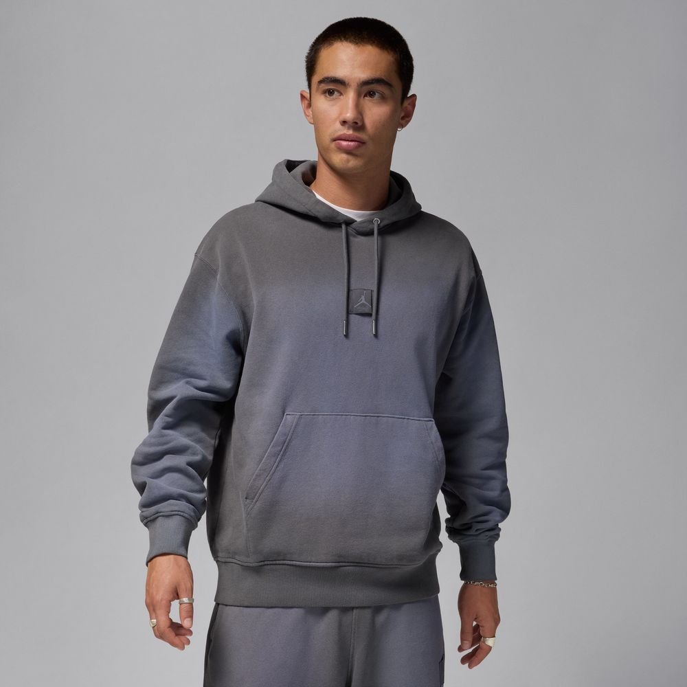 Jordan Flight Fleece Men's Pullover Hoodie 'Iron Grey'