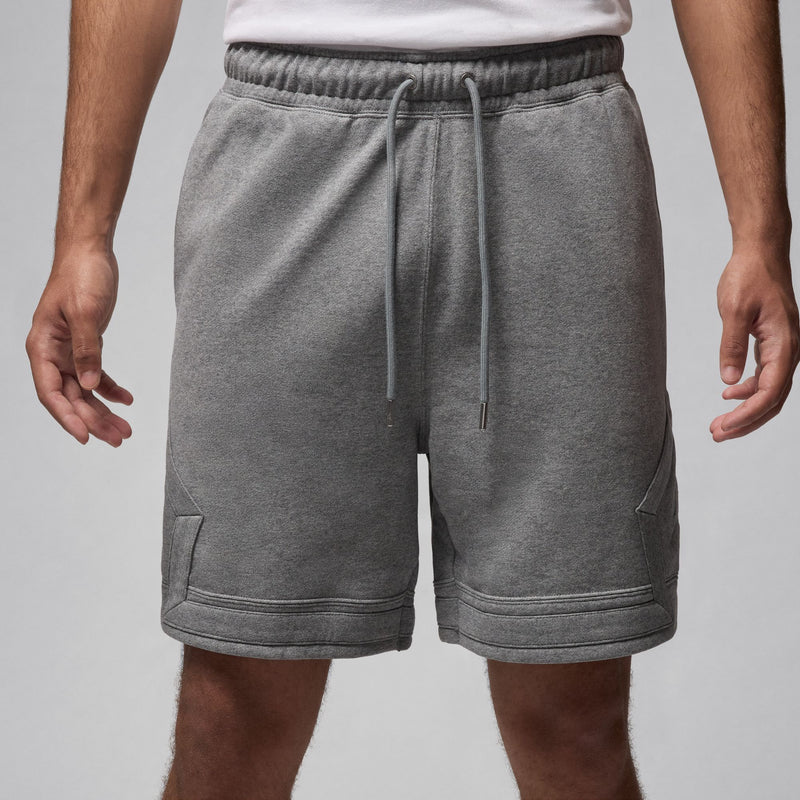 Jordan Flight Men's Fleece Diamond Shorts 'Carbon Heather'