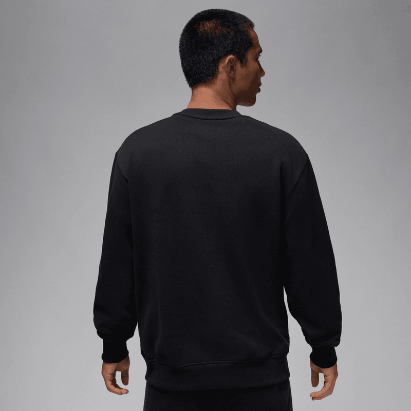 Jordan Flight Fleece Men's Crew-Neck Sweatshirt 'Black'