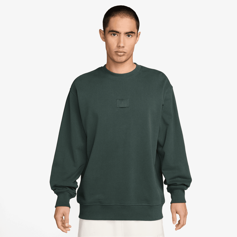 Jordan Flight Fleece Men's Crew-Neck Sweatshirt 'Midnight Green'