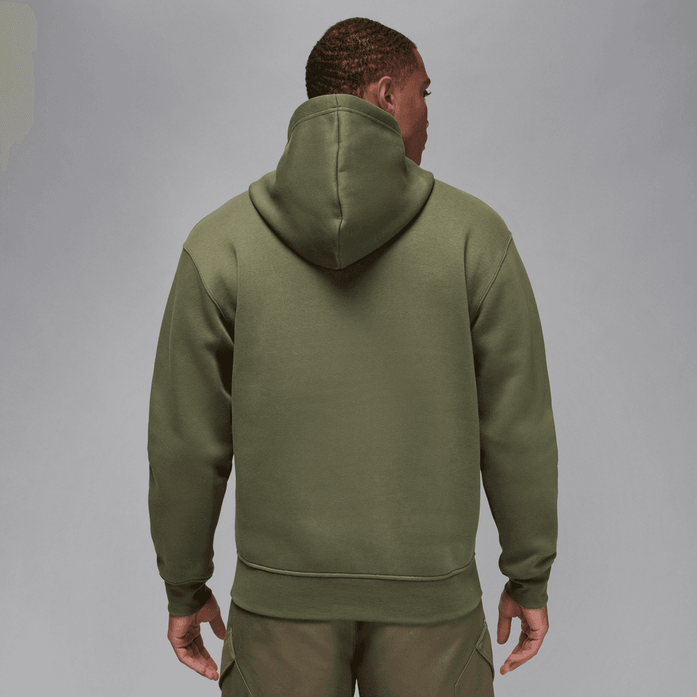 Jordan Brooklyn Fleece Men's Pullover Hoodie 'Medium Olive'