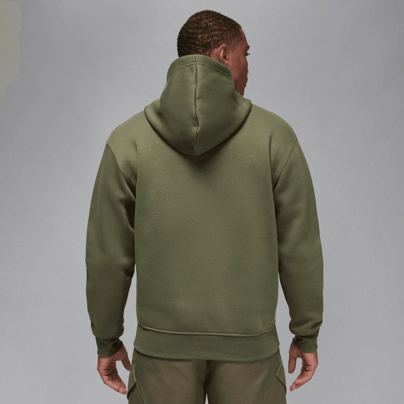 Jordan Brooklyn Fleece Men's Pullover Hoodie 'Medium Olive'