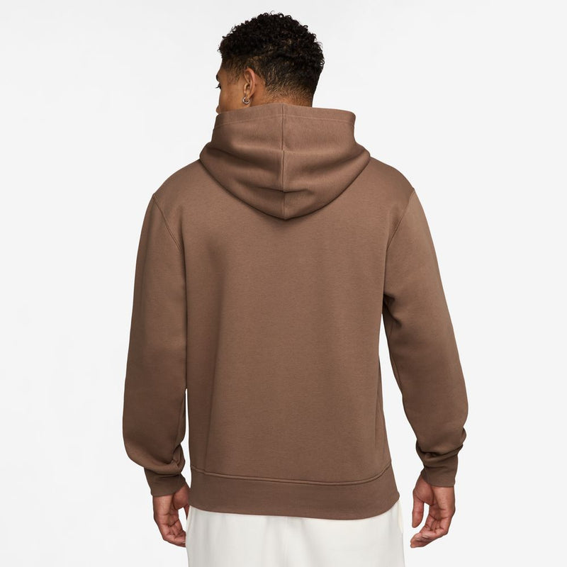 Jordan Brooklyn Fleece Men's Pullover Hoodie 'Brown/White'