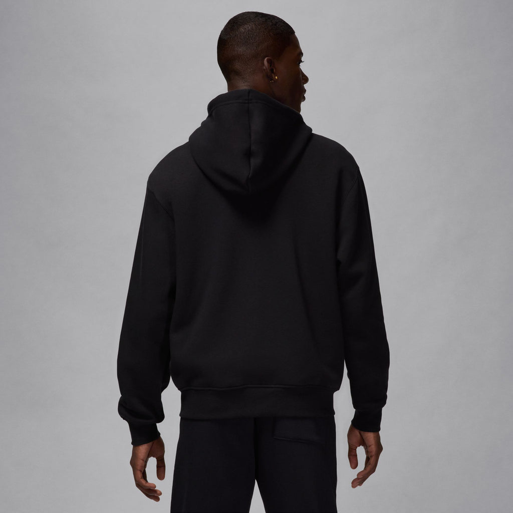 Jordan Brooklyn Fleece Men's Full-zip Hoodie 'Black/White'