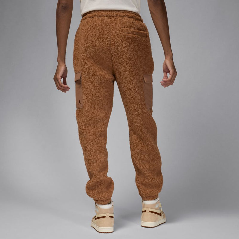 Jordan Flight Men's High-Pile Fleece Pants 'Brown'