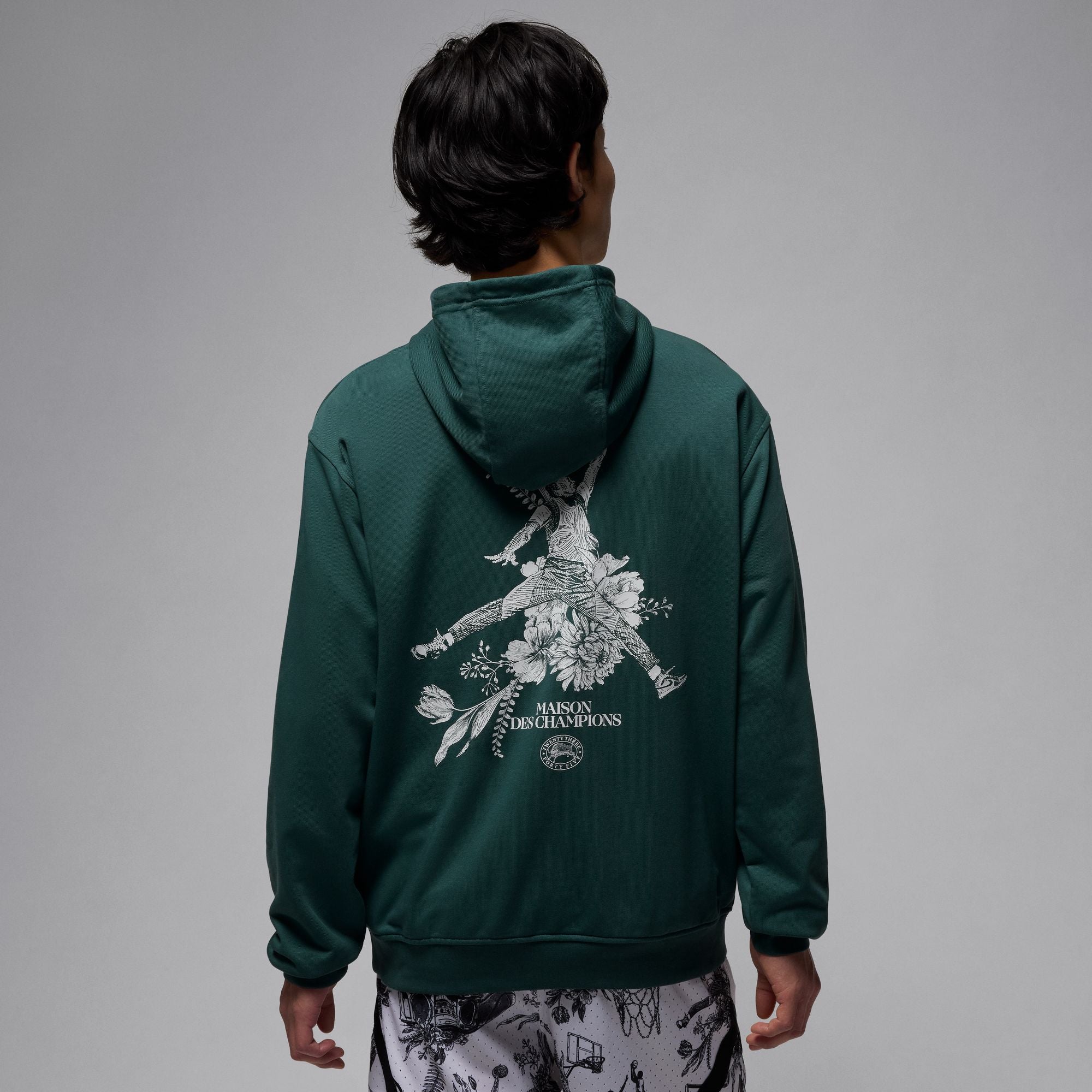 Jordan Sport Men's Dri-FIT Fleece Pullover Hoodie 'Oxidized Green