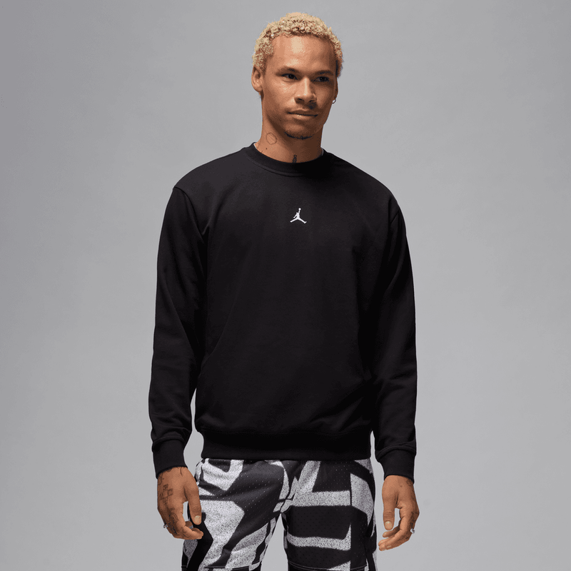 Jordan Sport Crossover Men's Dri-FIT Crew-Neck Sweatshirt 'Black/White'