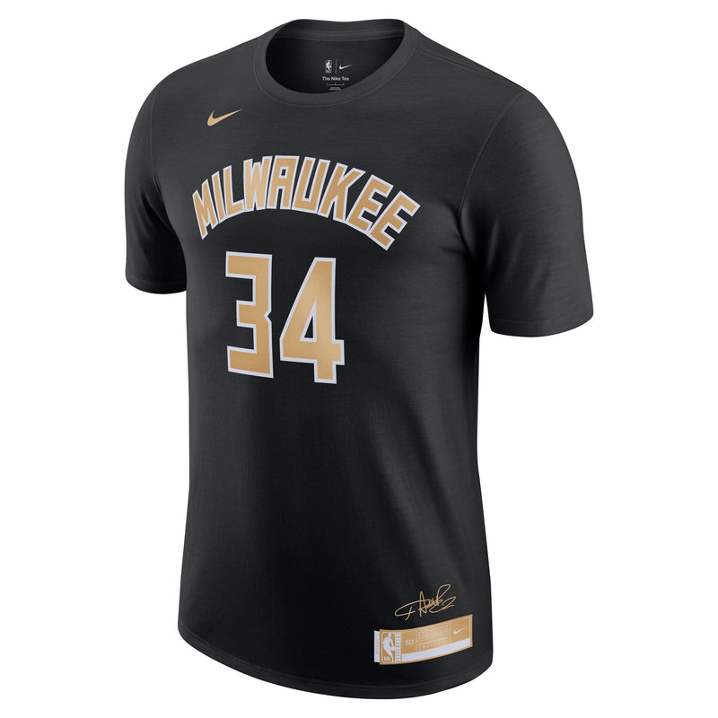 Giannis Antetokounmpo Select Series Men's Nike NBA T-Shirt 'Black'