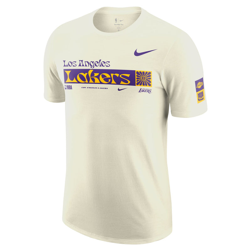 Los Angeles Lakers Essential Men's Nike NBA T-Shirt 'Pure'