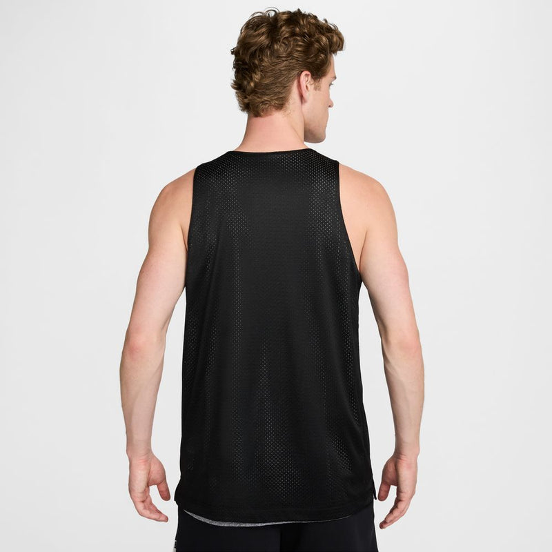 Nike Standard Issue Men's Dri-FIT Reversible Basketball Jersey 'Black/Grey/Ivory'