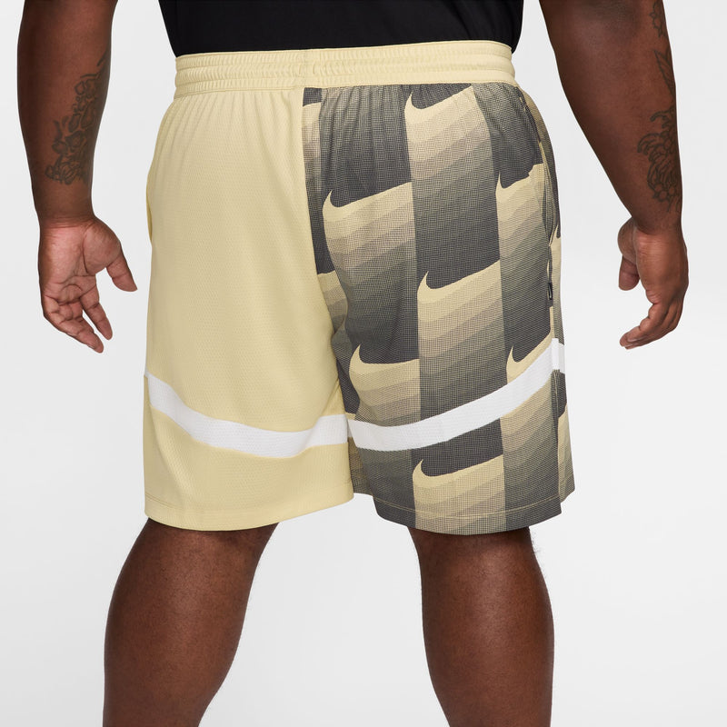 Nike Icon Men's 8" Dri-FIT Basketball Shorts 'Gold/White/Black'