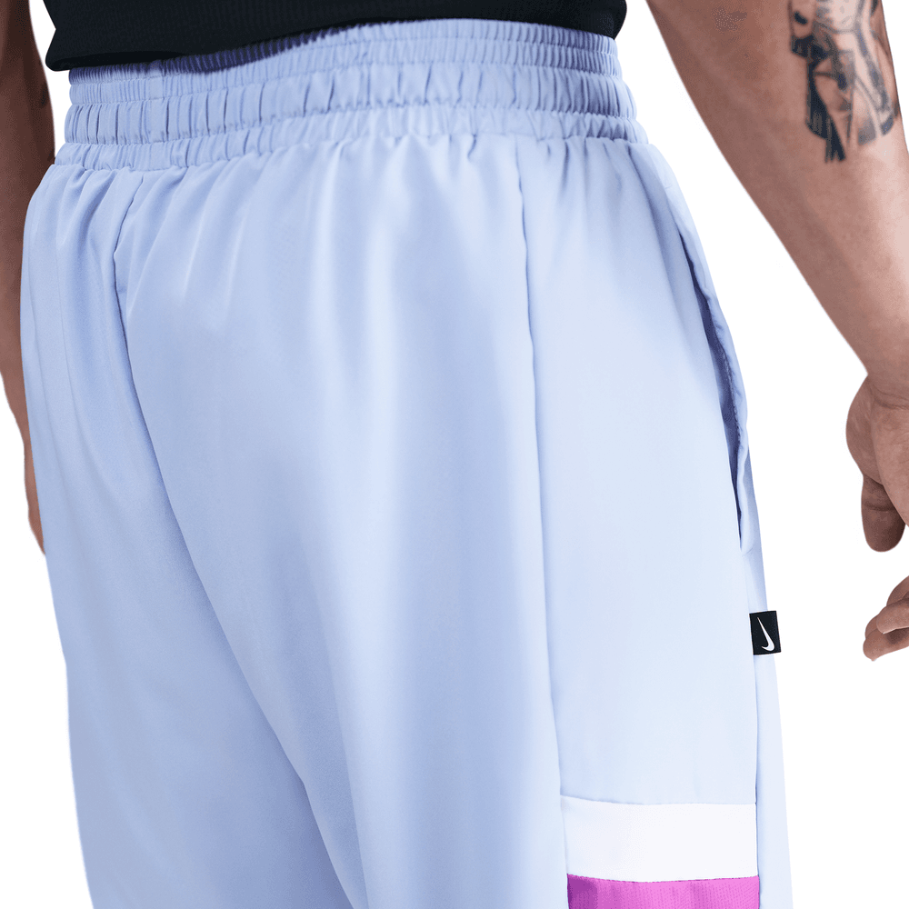Nike Icon Men's Woven Basketball Pants 'Aluminium/Purple'