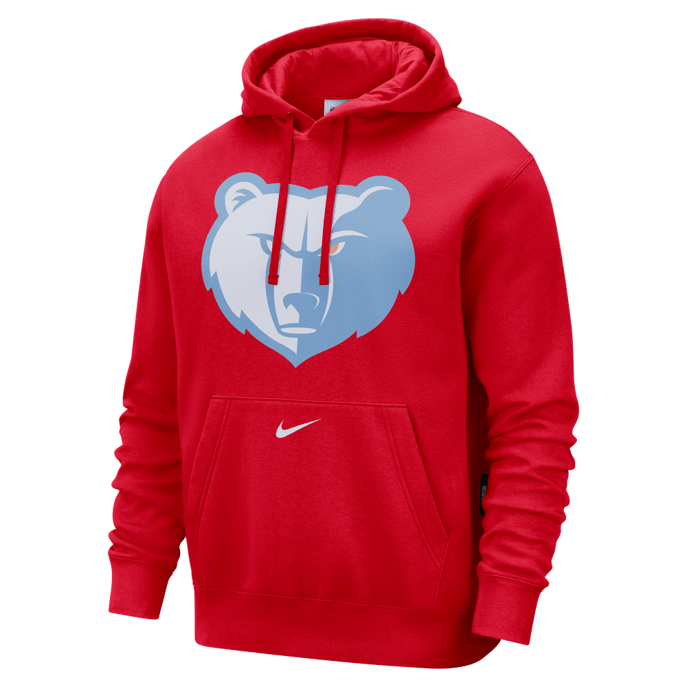 Memphis Grizzlies Club City Edition Men's Nike NBA Fleece Pullover Hoodie 'Red'