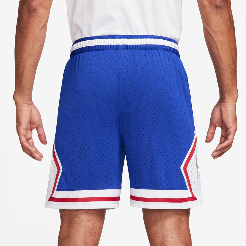 Jordan Sport x Fédération Française de Basketball Men's Diamond Shorts 'Royal/White'