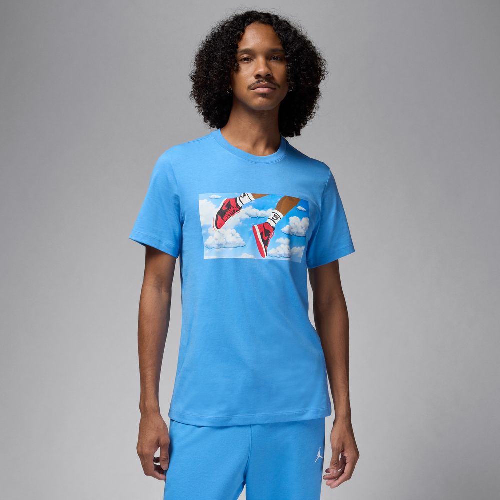 Jordan Flight Essentials Men's T-Shirt 'Legend Blue/White'