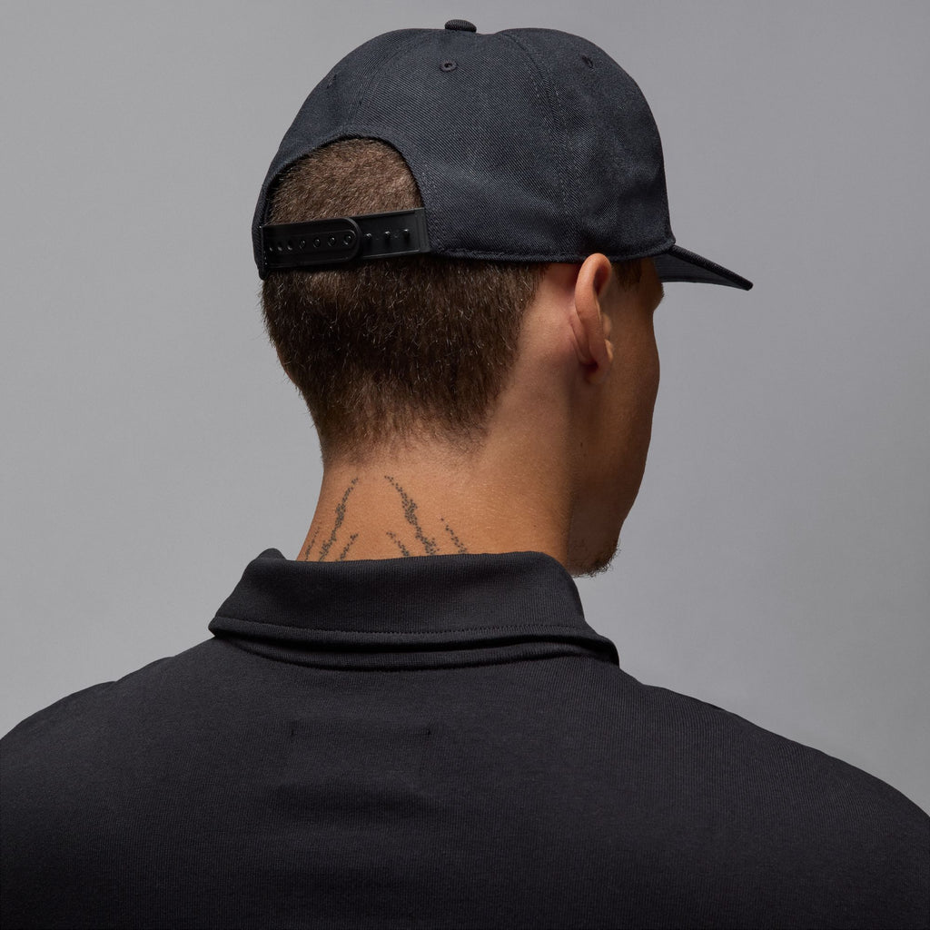 Jordan Pro Unstructured Flat Bill Hat 'Black/White'