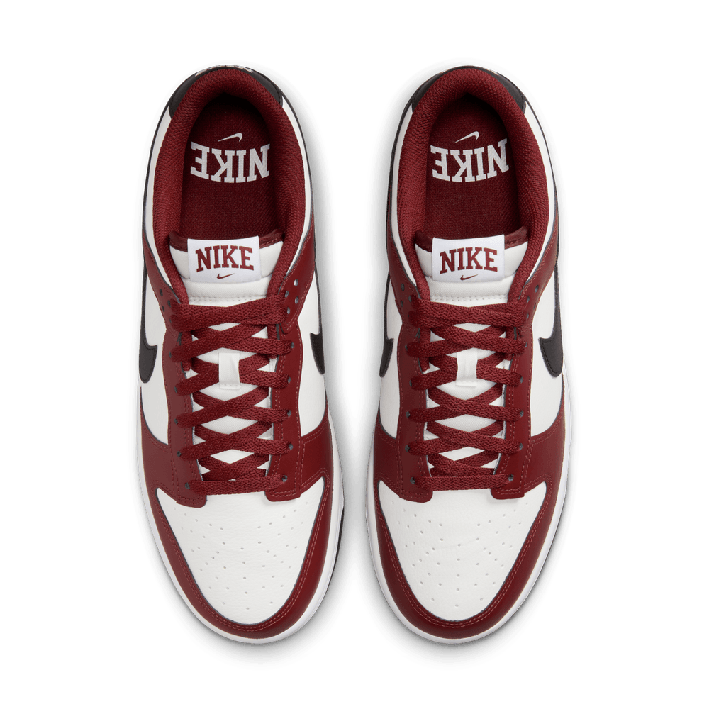 Nike Dunk Low Men's Shoes 'Dark Red/Black/White'