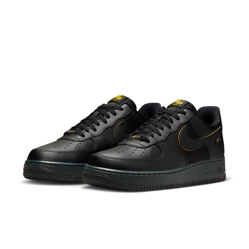 Nike Air Force 1 '07 Men's Shoes 'Black/Gold/Grey'