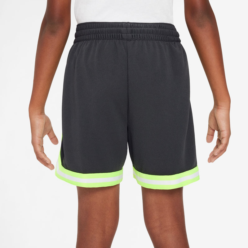 Giannis Antetokounmpo Giannis DNA Big Kids' Dri-FIT Basketball Shorts 'Smoke Grey/Volt'