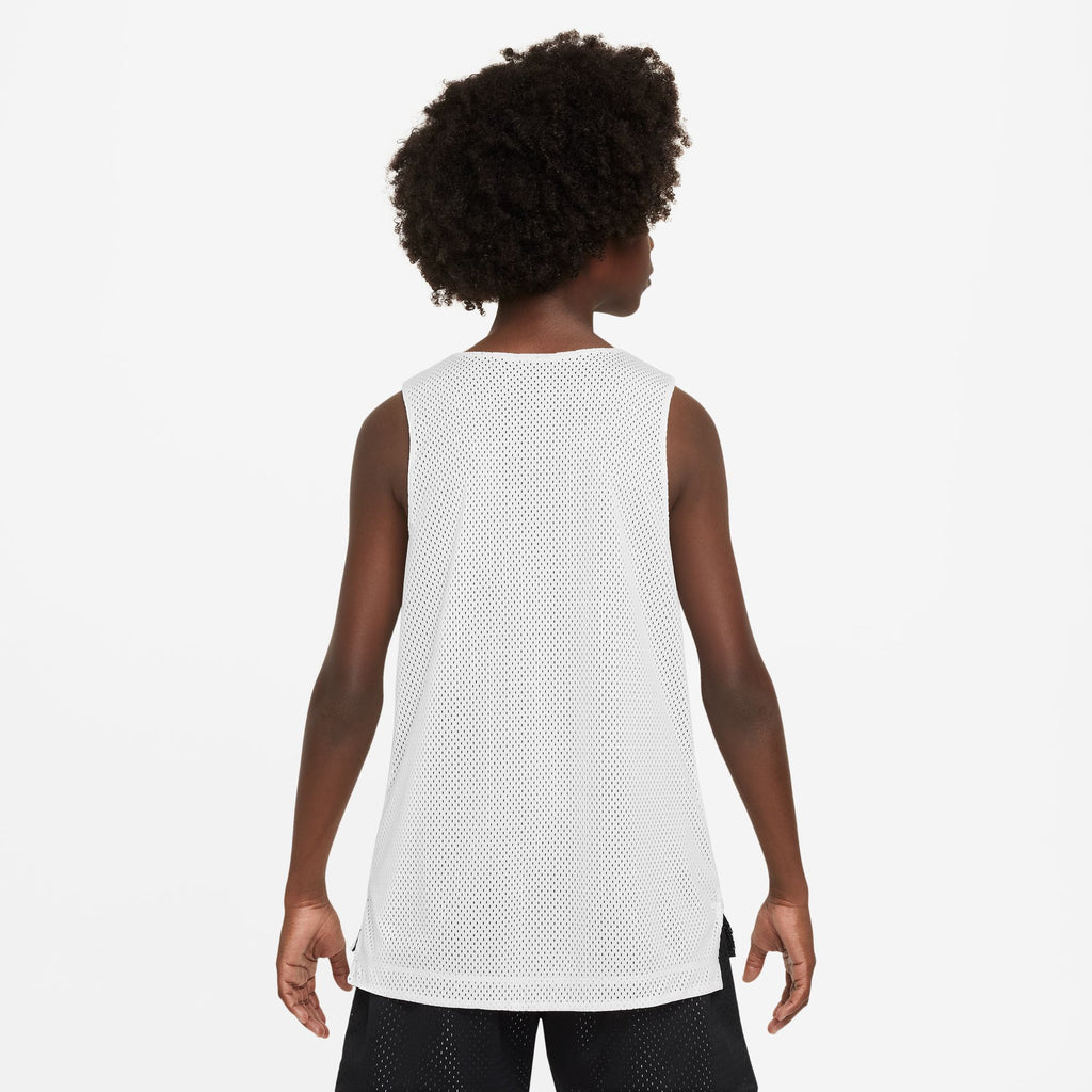 Nike Big Kids' Dri-FIT Reversible Jersey 'White/Black'