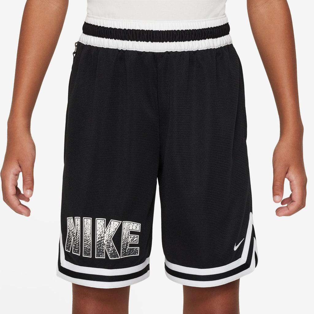 Nike DNA Culture of Basketball Big Kids' Dri-FIT Basketball Shorts 'Black/White'