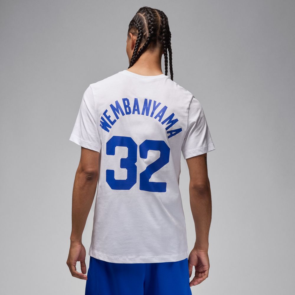 Victor Wembanyama France Men's Nike Basketball T-Shirt 'White'