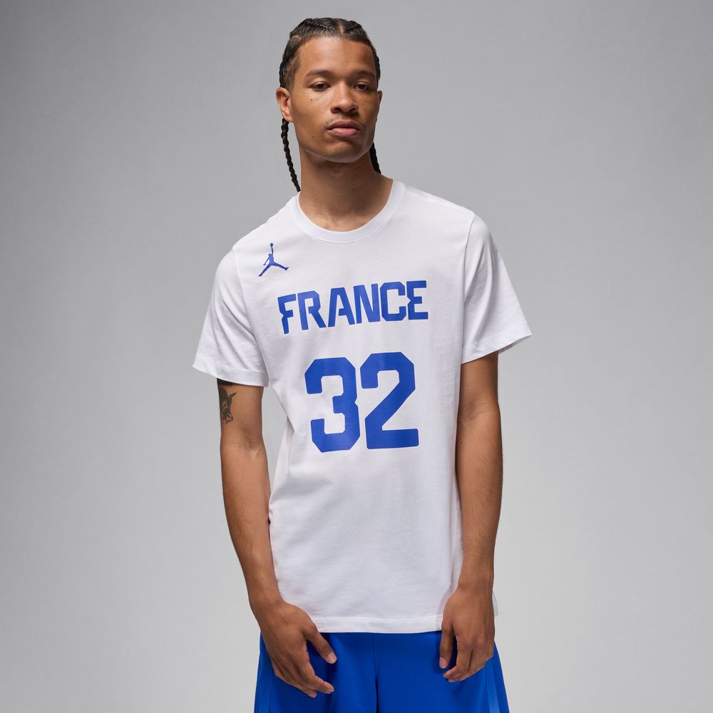 Victor Wembanyama France Men's Nike Basketball T-Shirt 'White'