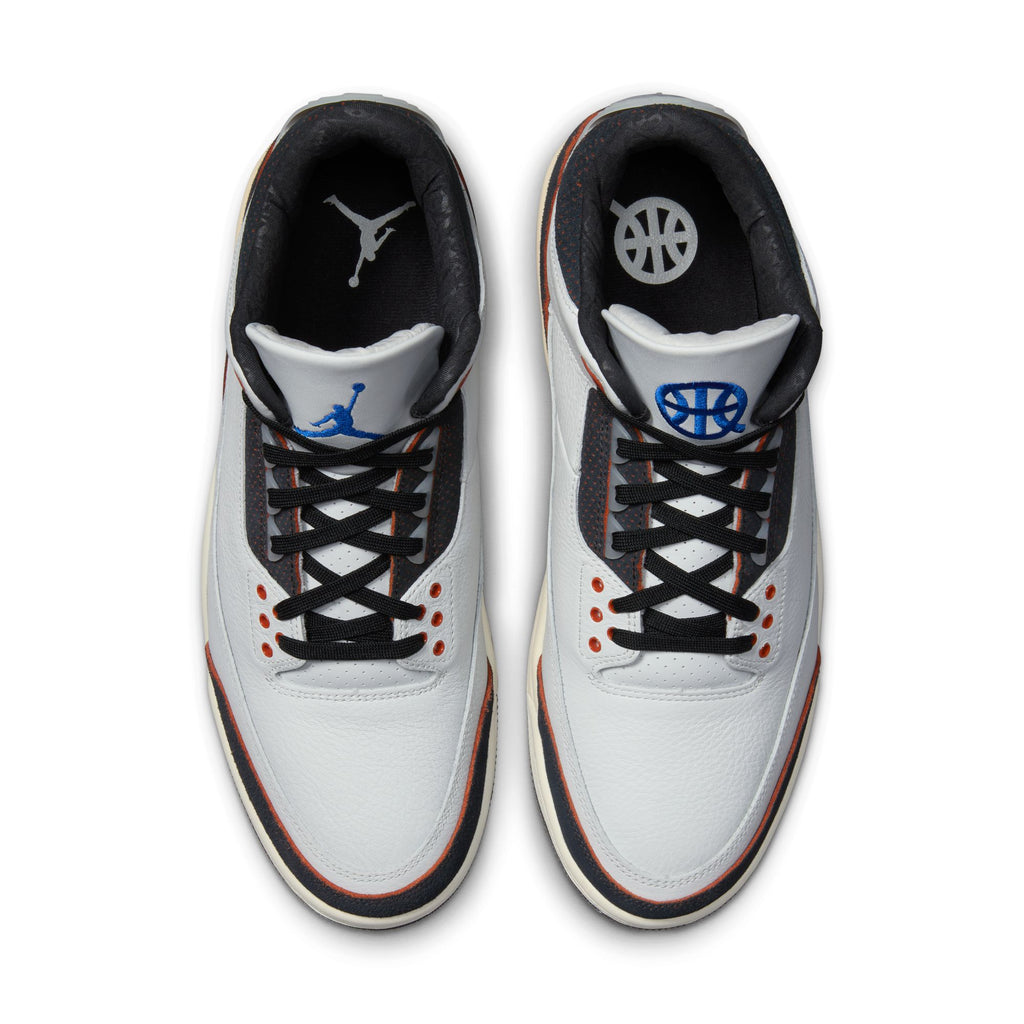 Air Jordan 3 Retro Quai 54 Men's Shoes 'White/Off Noir/Royal'