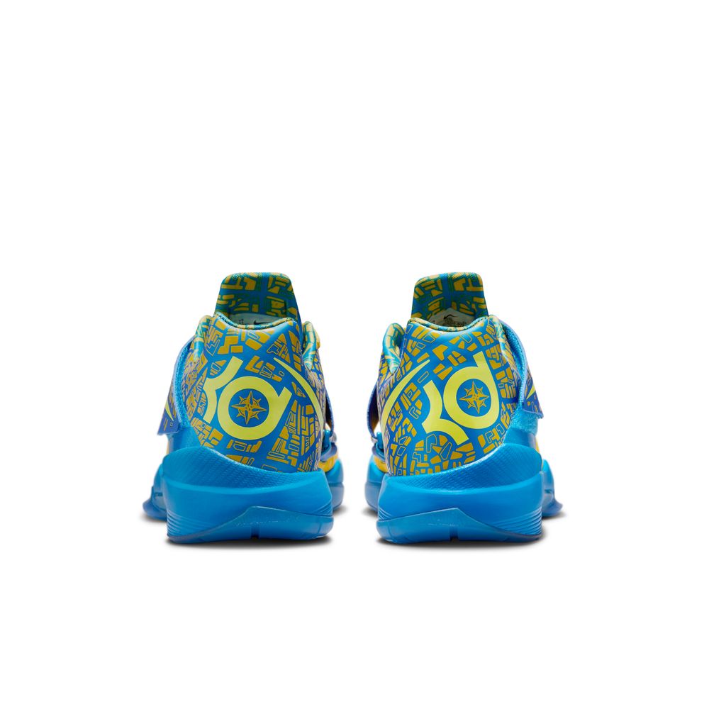 Kevin Durant Nike Zoom KD 4 Men's Shoes 'Blue/Lemon Twist'