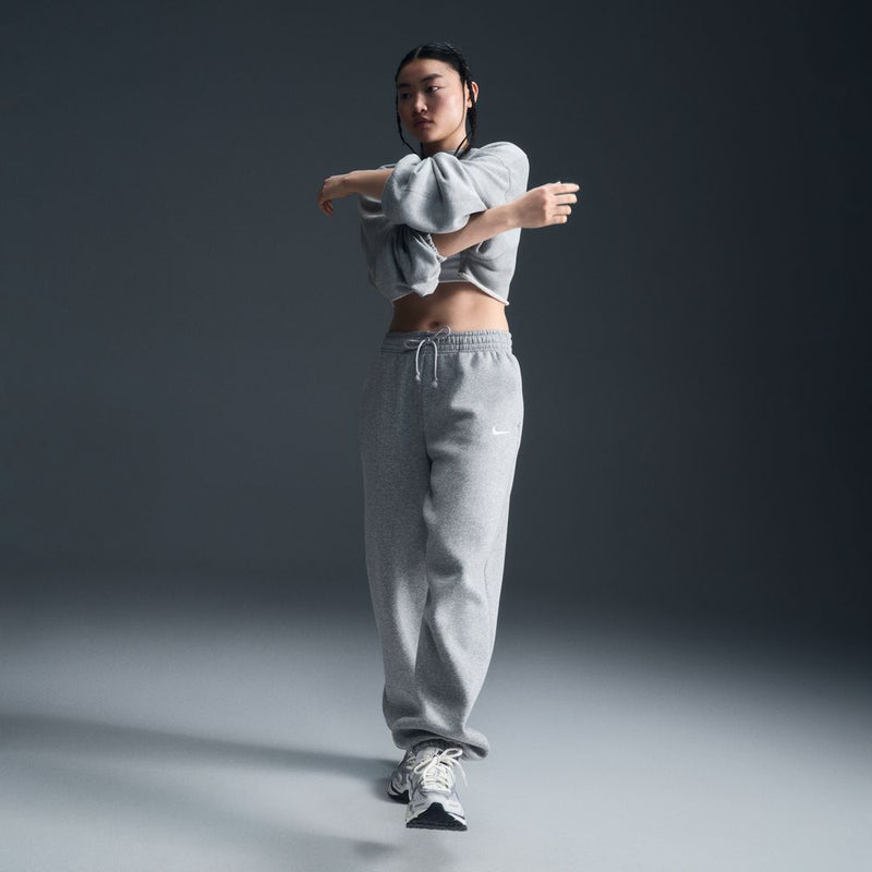 Nike Sportswear Phoenix Fleece Women's High-Waisted Oversized Sweatpants 'Grey Heather/Sail'