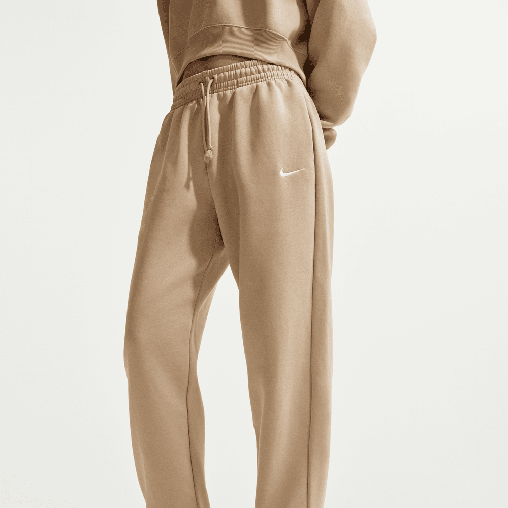 Nike Sportswear Phoenix Fleece Women's High-Waisted Oversized Sweatpants 'Linen'