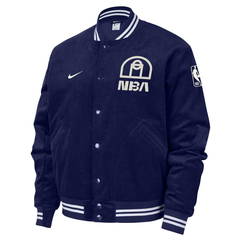 Team 31 Trend Men's Nike NBA Bomber Jacket 'Blue Void/White'