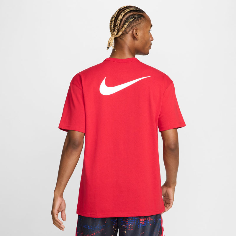 Nike Men's Max90 Basketball T-Shirt 'Red'