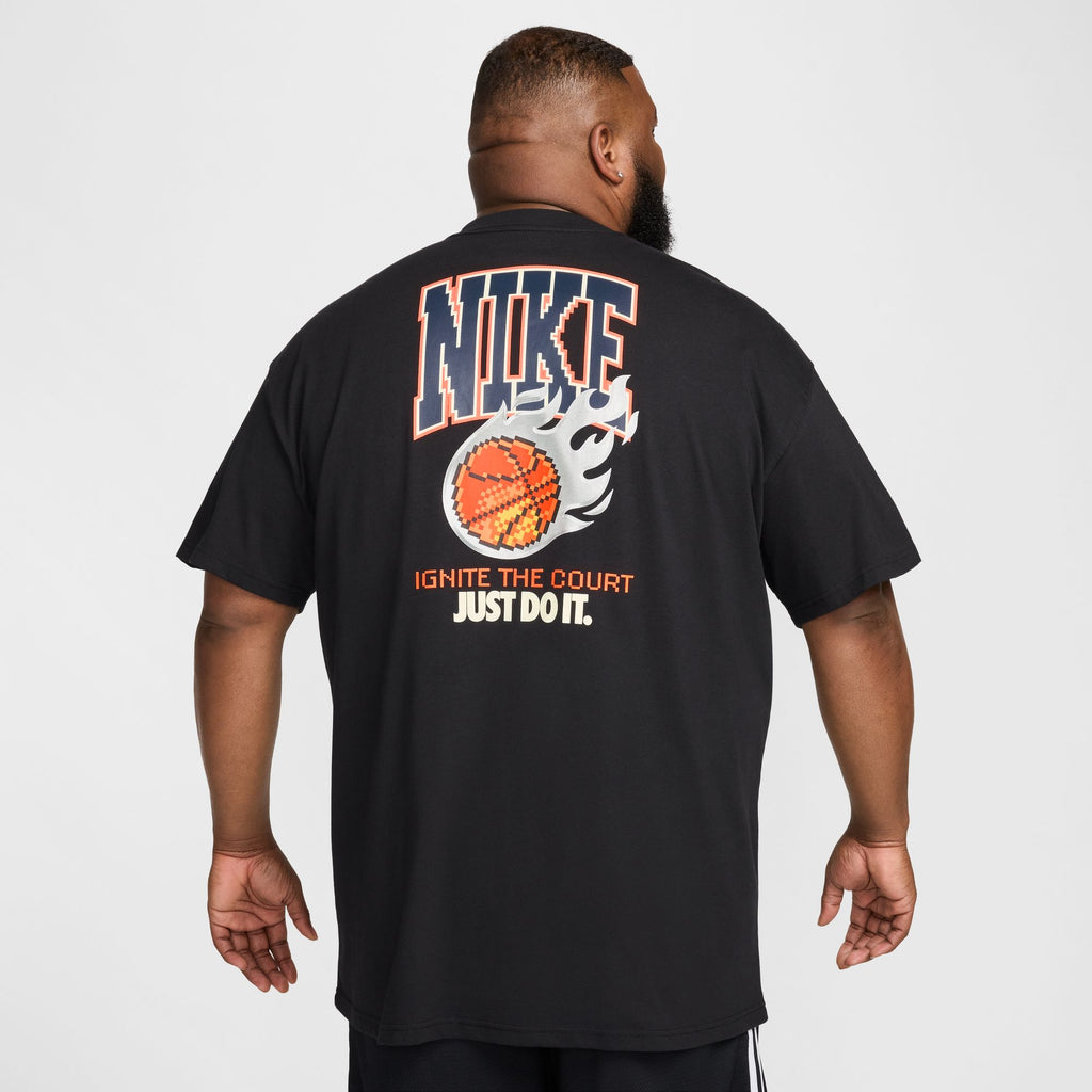 Nike Max90 Men's Basketball T-Shirt 'Black'