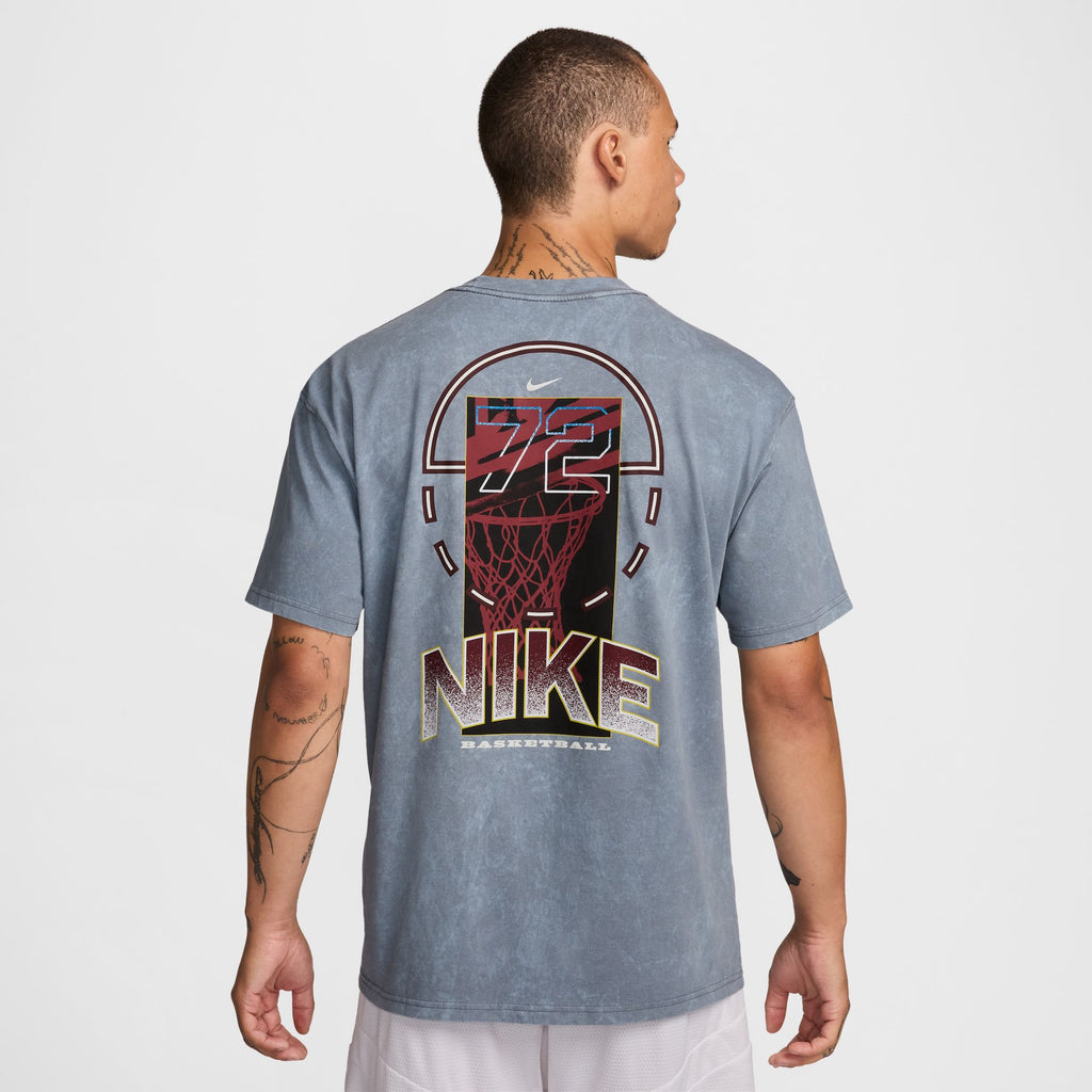 Nike Men's Max90 Basketball T-Shirt 'Cool Grey'