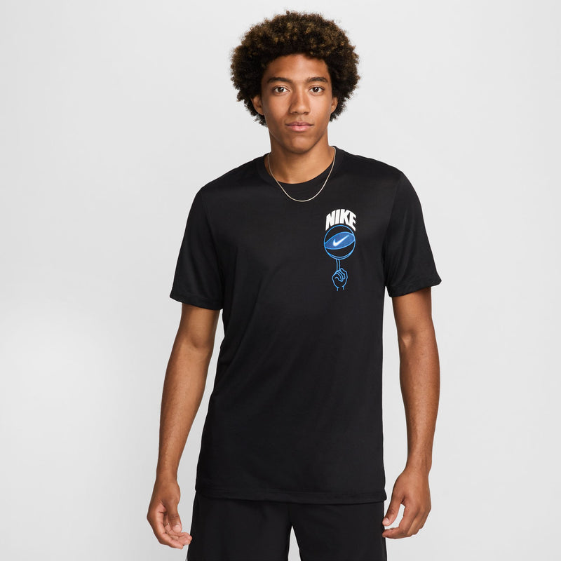 Nike Men's Dri-FIT Basketball T-Shirt 'Black'