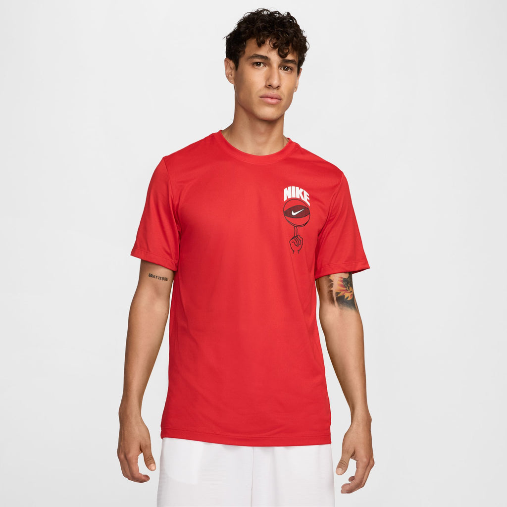 Nike Men's Dri-FIT Basketball T-Shirt 'Red'