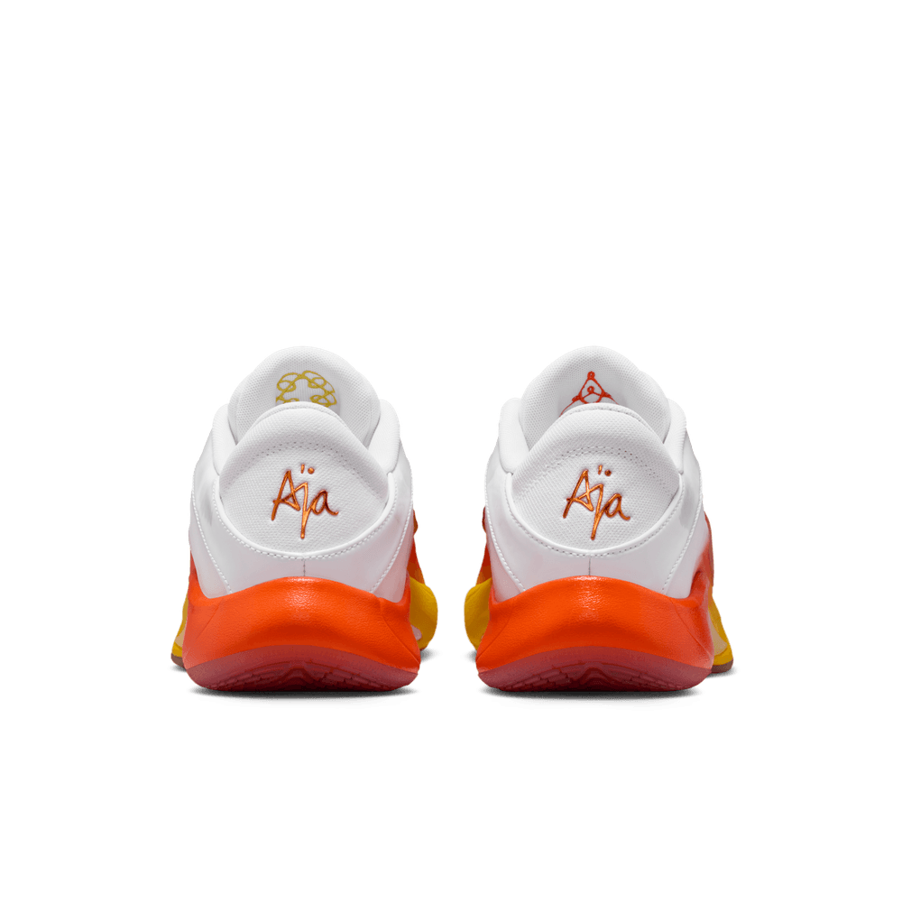 A'ja Wilson A'One "Candy Corn Queen" Basketball Shoes 'White/Orange'