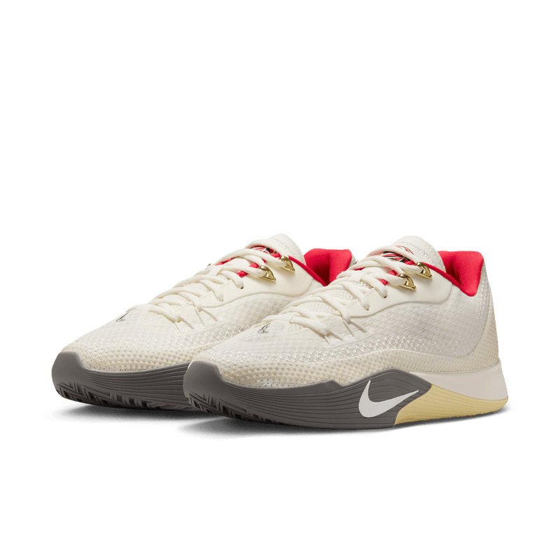 Nike Street Flare Basketball Shoes 'Pearl/Sail/Red'