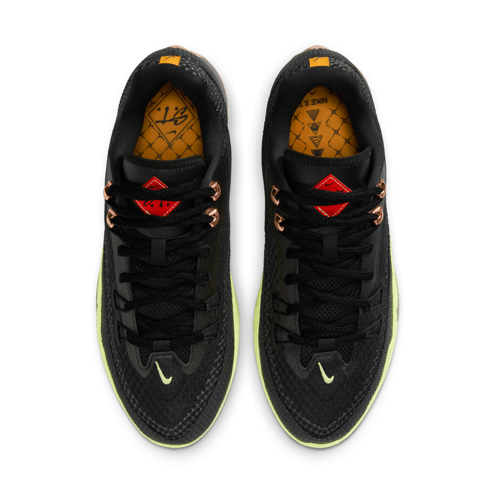Nike Street Flare Basketball Shoes 'Black/Lemon Twist'