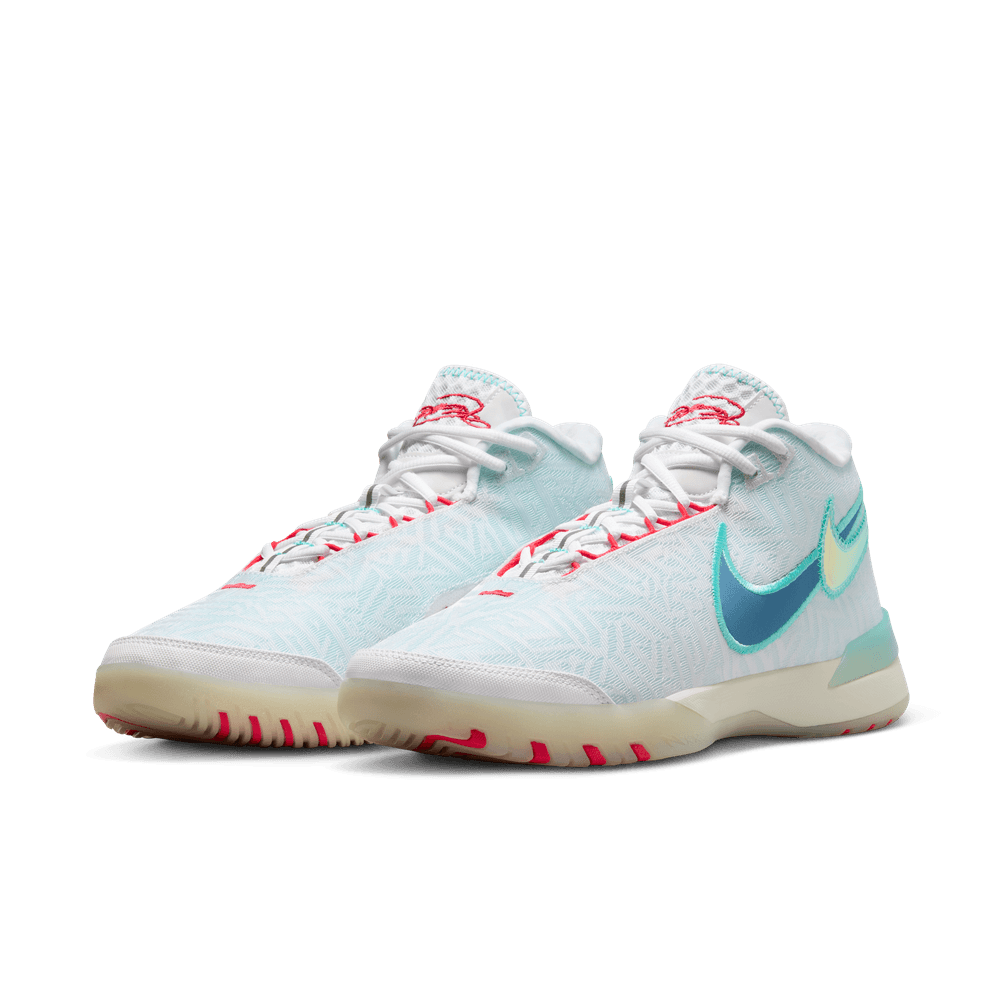 LeBron James LeBron NXXT Genisus Basketball Shoes 'White/Storm/Green'