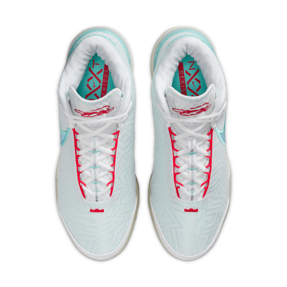 LeBron James LeBron NXXT Genisus Basketball Shoes 'White/Storm/Green'